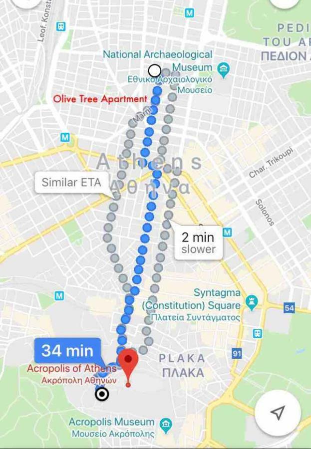 Olive Tree Apartment Of Athens - City Center Екстериор снимка